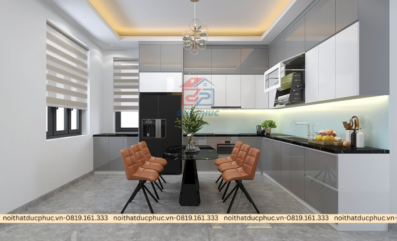 thiết kế phòng bếp