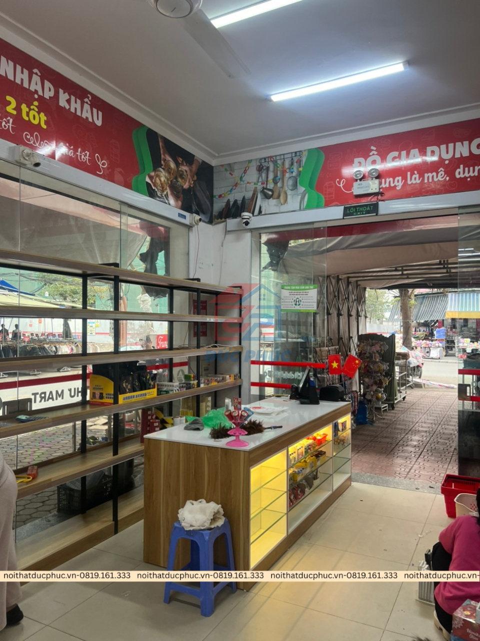 thiết kế siêu thị