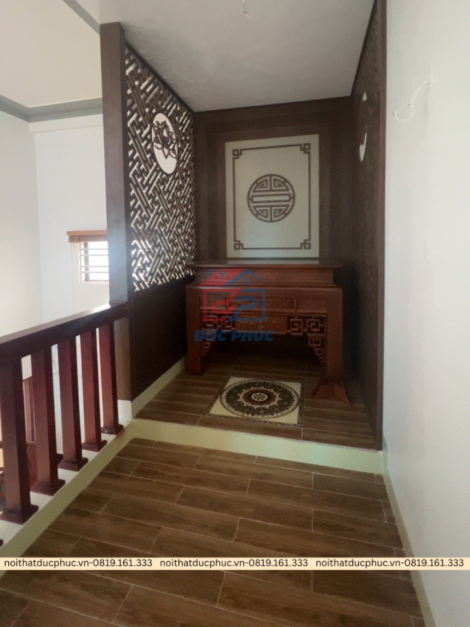 thiết kế phòng thờ