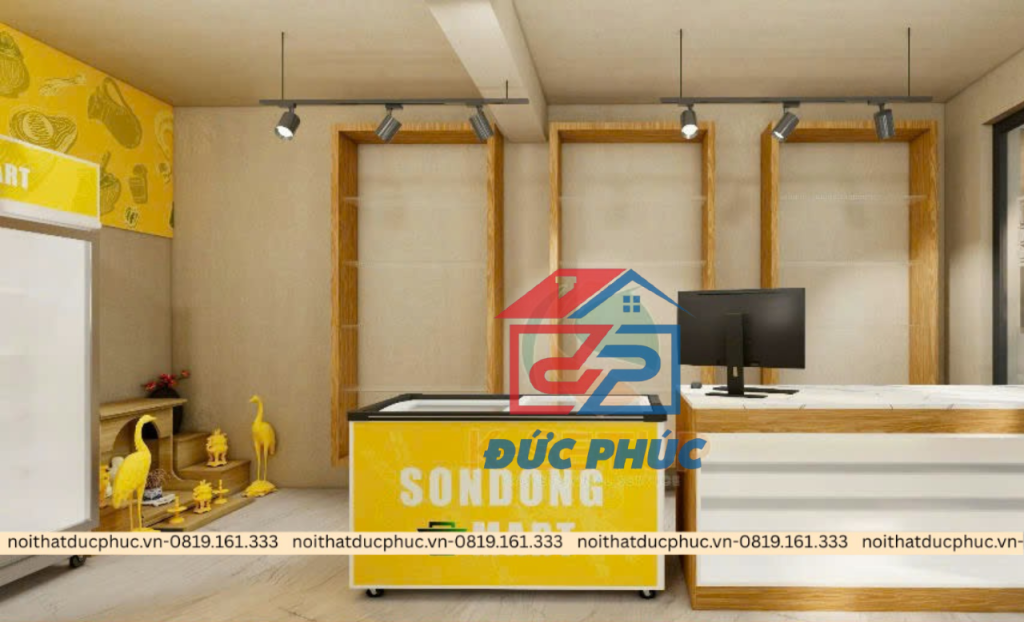 thiết kế siêu thị