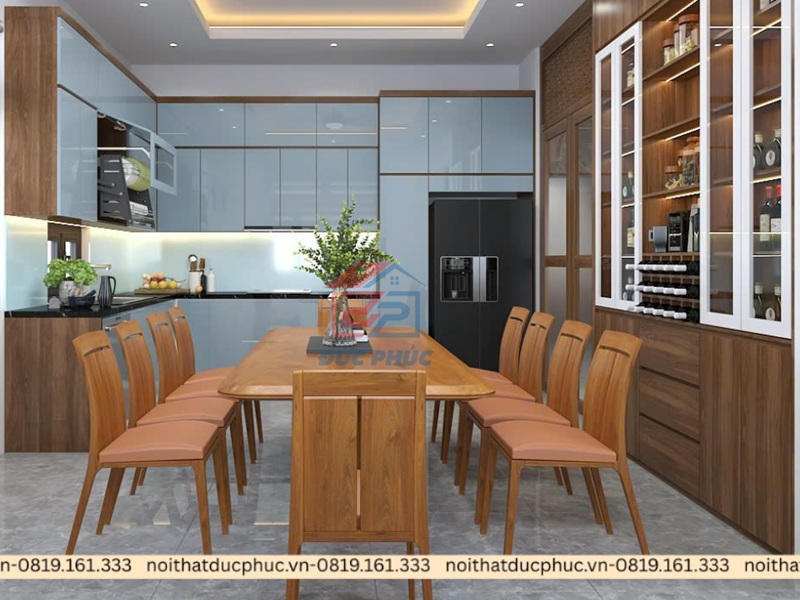Tủ bếp đóng sẵn giá rẻ Hà Nội