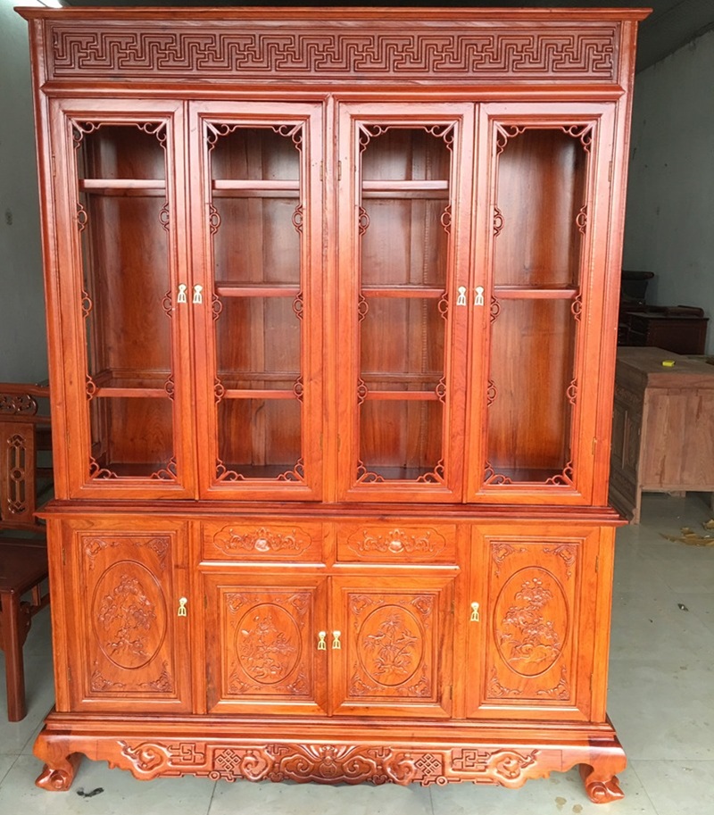 tủ rượu gỗ đẹp