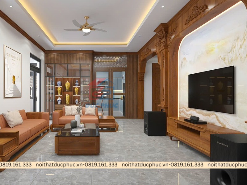 Tủ rượu đẹp phòng khách